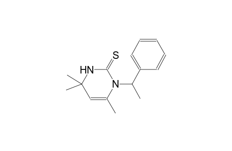 4,4,6-Trimethyl-1-(1-phenylethyl)-3,4-dihydro-2(1H)-pyrimidinethione