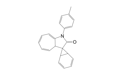 1-(p-Methylphenyl)spiro[dihydroazaazulan-2-one-3,7'-bicyclo[4.1.0]hept-2,4,diene]