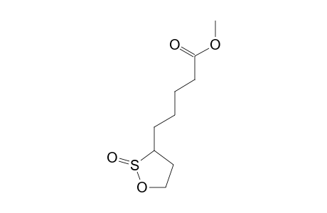 5-(2-ketooxathiolan-3-yl)valeric acid methyl ester