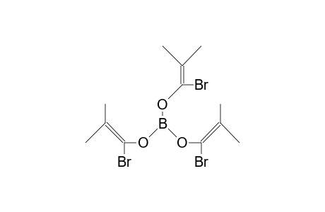 Tris(1-bromo-2-methyl-1-propenyloxy)-borane