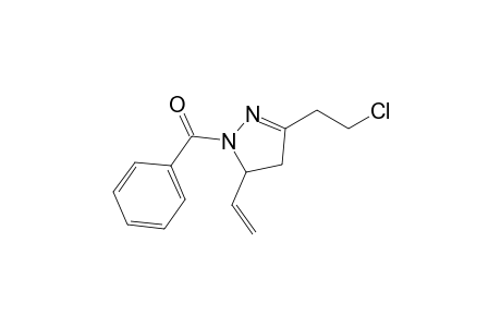 1-Benzoyl-3-(2'-chloroethyl)-5-ethenyl-2-pyrazoline