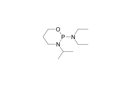2-DIETHYLAMINO-3-ISOPROPYL-1,3,2-OXAZAPHOSPHORINANE