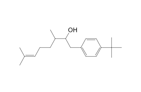 1-(4-tert-Butyl)phenyl-3,7-dimethyl-6-octen-2-ol