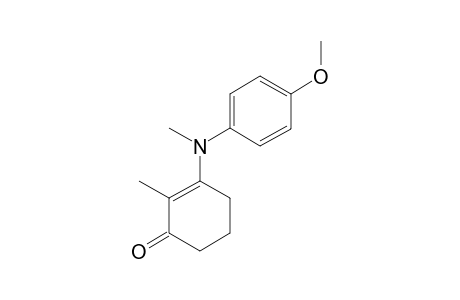 2-METHYL-3-(N-METHYL-4'-METHOXYANILINO)-CYCLOHEX-2-EN-1-ONE