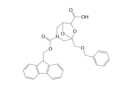 5-(Benzyloxymethyl)-3-[(fluoren-9"-yl)methoxycarbonyl]-6,8-dioxa-3-azabicyclo[3.2.1]octane-7-(endo)-carboxylic Acid