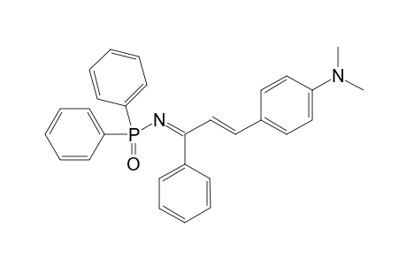 N-(Diphentlphosphinyl)-3-(p-(dimethylamino)phenyl)-1-phenyl-2-propeneimine