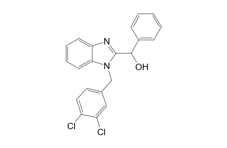 1H-1,3-Benzimidazole-2-methanol, 1-[(3,4-dichlorophenyl)methyl]-.alpha.-phenyl-