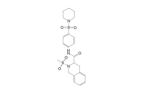 3-isoquinolinecarboxamide, 1,2,3,4-tetrahydro-2-(methylsulfonyl)-N-[4-(1-piperidinylsulfonyl)phenyl]-