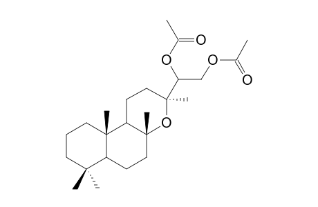 TARAPACOL-DIACETATE;14,15-DIACETOXY-13-EPI-MANOYLOXIDE