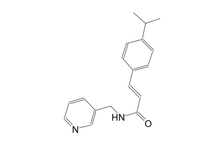 (2E)-3-(4-isopropylphenyl)-N-(3-pyridinylmethyl)-2-propenamide