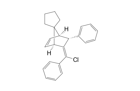 5-[(Z)-alpha-Chlorobenzyliden]-endo-6-phenylspiro[bicyclo[2.2.1]hept-2-en-7,1'-clopentane]