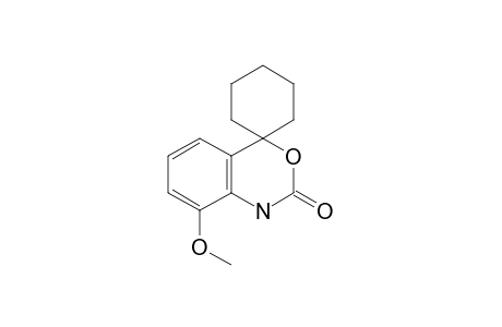 8-methoxyspiro[1H-3,1-benzoxazine-4,1'-cyclohexane]-2-one