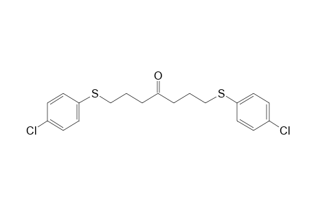 1,7-bis-(p-chlorophenylthio)-4-heptanone