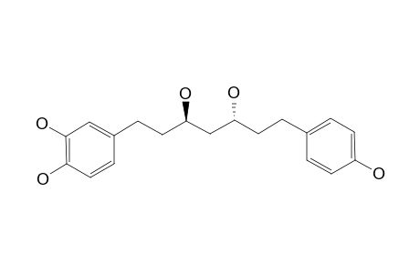 (3R,5R)-3,5-DIHYDROXY-1-(3,4-DIHYDROXYPHENYL)-7-(4-HYDROXYPHENYL)-HEPTANE