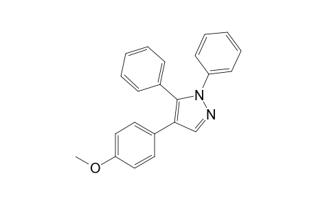 4-(4-Methoxyphenyl)-1,5-diphenyl-1H-pyrazole
