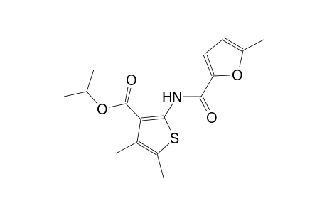 isopropyl 4,5-dimethyl-2-[(5-methyl-2-furoyl)amino]-3-thiophenecarboxylate