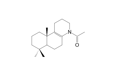 N-acetyl-8,13-imino-14,15,16,17-tetranorlabd-8-ene