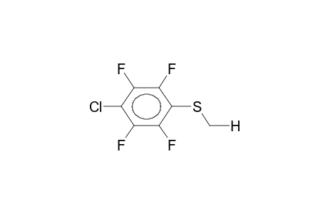 1-CHLORO-4-METHYLTHIOTETRAFLUOROBENZENE