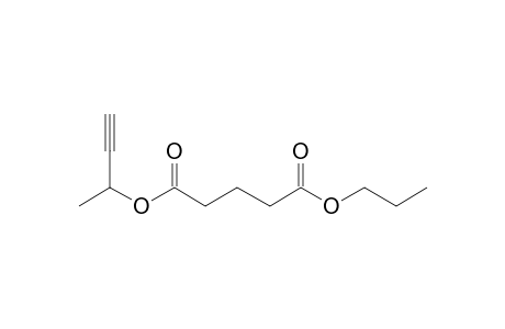 Glutaric acid, but-3-yn-2-yl propyl ester