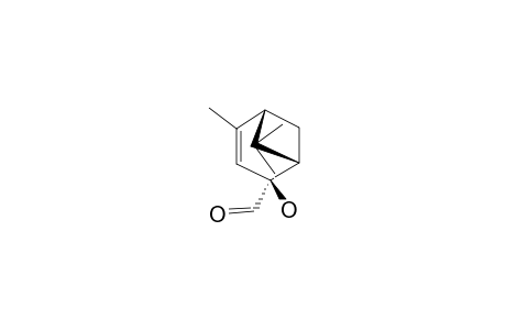 (+)-(1R,2R)-2-HYDROXY-4,6,6-TRIMETHYLBICYClO-[3.3.1]-HEPT-3-ENE-2-CARBALDEHYDE
