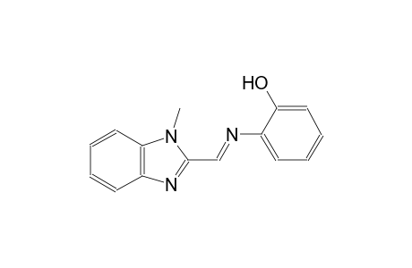 2-{[(E)-(1-methyl-1H-benzimidazol-2-yl)methylidene]amino}phenol