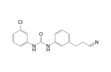 N-(3-chlorophenyl)-N'-[3-(2-cyanoethyl)phenyl]urea