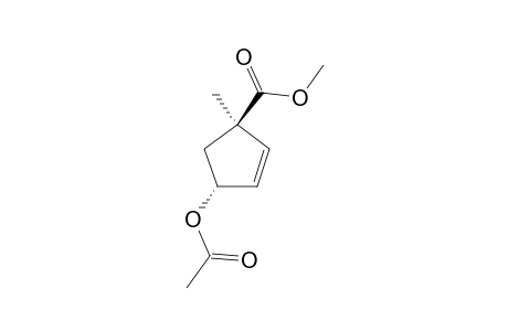 METHYL-(1S,4S)-4-ACETOXY-1-METHYL-2-CYCLOPENTENECARBOXYLATE