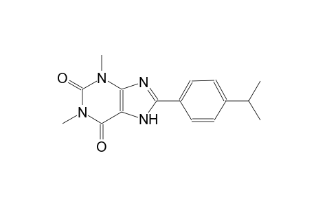 8-(4-isopropylphenyl)-1,3-dimethyl-3,7-dihydro-1H-purine-2,6-dione