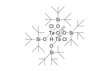 /.eta.-2/-Formyl-/.my./-hydrido-bis(bis[tri-tert-butyl-silyloxy]-chloro tantalum