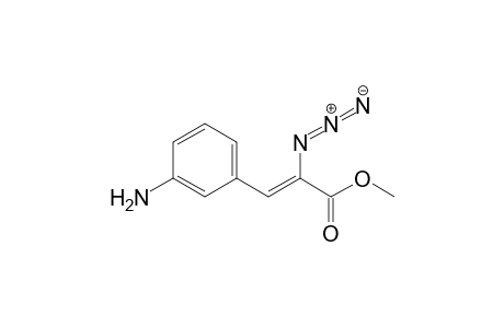 2-Propenoic acid, 3-(3-aminophenyl)-2-azido-, methyl ester, (Z)-