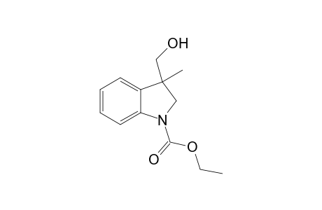 Ethyl 3-(hydroxymethyl)-3-methylindoline-1-carboxylate