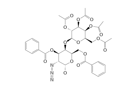 2,3,4,6-TETRA-O-ACETYL-BETA-D-GALACTOPYRANOSYL-(1->4)-3,6-DI-O-BENZOYL-2-AZIDO-2-DEOXY-ALPHA-D-GALACTOPYRANOSE