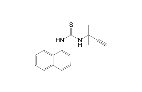 N-(1,1-Dimethyl-2-propynyl)-N'-(1-naphthyl)thiourea