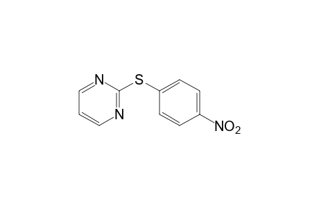 2-[(p-nitrophenyl)thio]pyrimidine