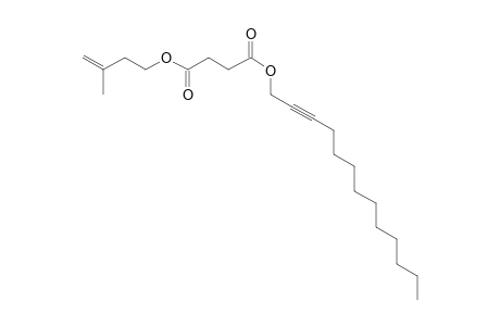 Succinic acid, tridec-2-yn-1-yl 3-methylbut-3-en-1-yl ester