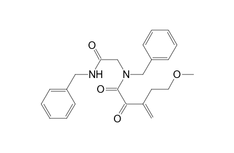 Pentanamide, 5-methoxy-3-methylene-2-oxo-N-[2-oxo-2-[(phenylmethyl)amino]ethyl]-N- (phenylmethyl)-