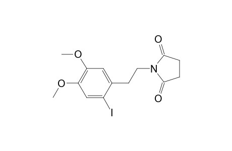 1-[2-(2-iodanyl-4,5-dimethoxy-phenyl)ethyl]pyrrolidine-2,5-dione