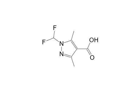 1-(difluoromethyl)-3,5-dimethyl-1H-pyrazole-4-carboxylic acid