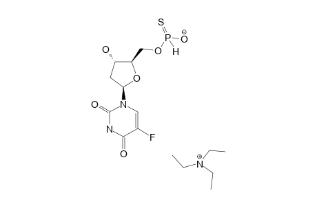 5-FLUORO-2'-DEOXYURIDIN-5'-YL_H-PHOSPHONOTHIOATE_TRIETHYLAMMONIUM_SALT;DIASTEREOMER_1