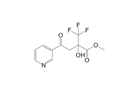 2-[1'-Oxo-3'-(trifluoromethyl)-3'-(methoxycarbonyl)-3'-hydroxypropyl]-pyridine