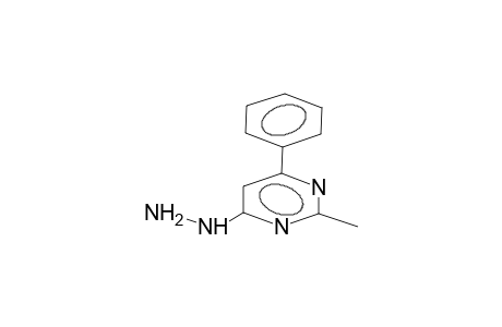 2-methyl-4-phenyl-6-hydrazinopyrimidine