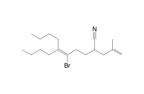 5-Bromo-6-butyl-2-(2-methylallyl)-5-decenenitrile