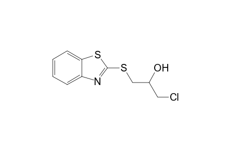 1-(1,3-benzothiazol-2-ylsulfanyl)-3-chloranyl-propan-2-ol