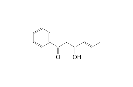 4-Hexen-1-one, 3-hydroxy-1-phenyl-, (E)-