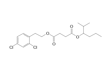 Succinic acid, 2,4-dichlorophenethyl 2-methylhex-3-yl ester