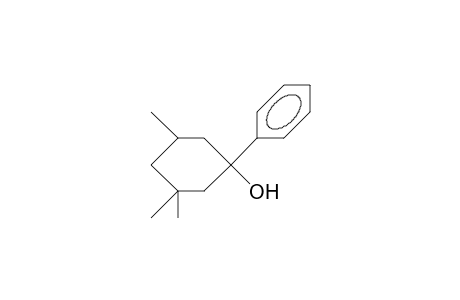 3,3,trans-5-Trimethyl-1-phenyl-cyclohexan-R-1-ol