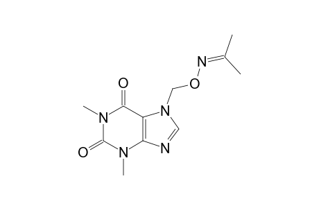 7-Isopropylideneaminooxymethyl-1,3-dimethyl-3,7-dihydropurine-2,6-dione