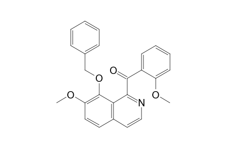 (2-methoxyphenyl)-(7-methoxy-8-phenylmethoxy-1-isoquinolinyl)methanone