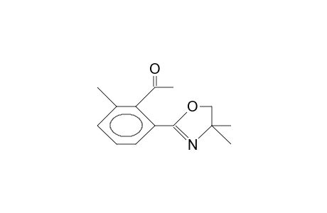 2-(2-Acetyl-3-methyl-phenyl)-4,4-dimethyl-1,3-oxazoline
