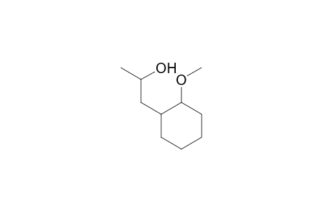 Cyclohexaneethanol, 2-methoxy-.alpha.-methyl-